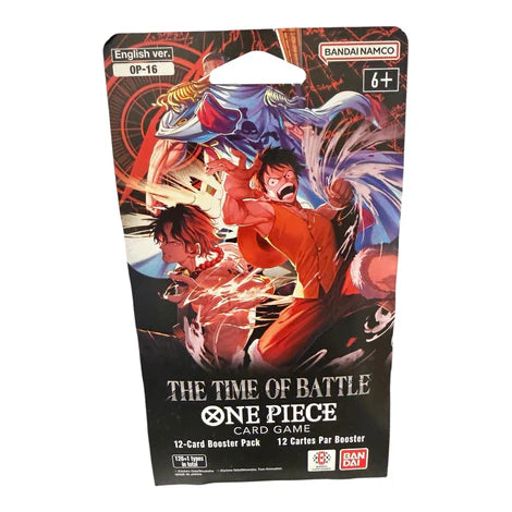 One Piece TCG: The Time of Battle Sleeved Booster Pack