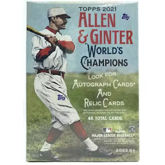 2021 Topps Allen & Ginter Baseball Blaster Box
