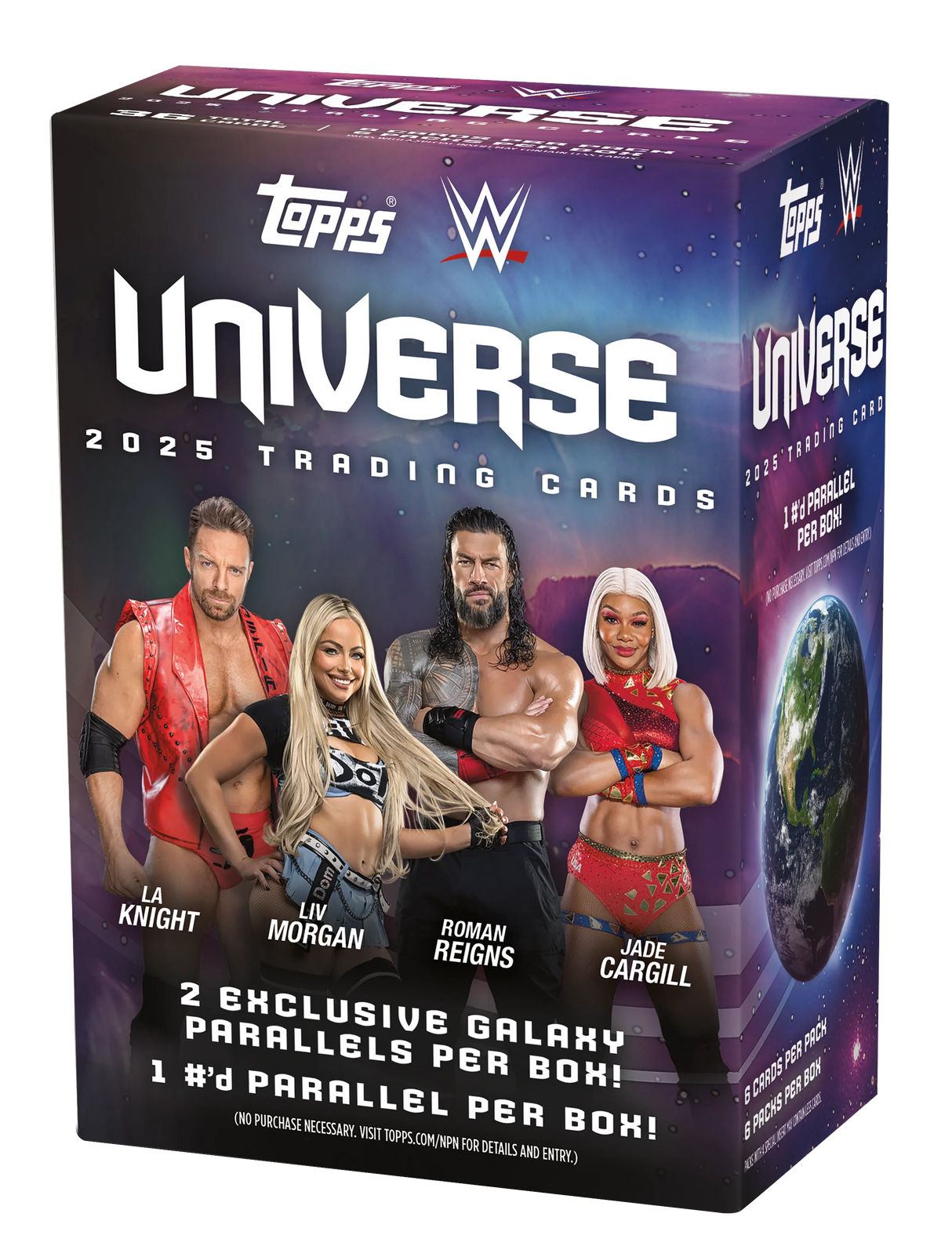 2025 Topps Universe WWE Wrestling Blaster Box