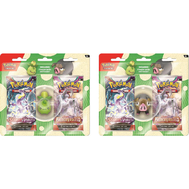 Pokemon TCG: Back to School Eraser Blister