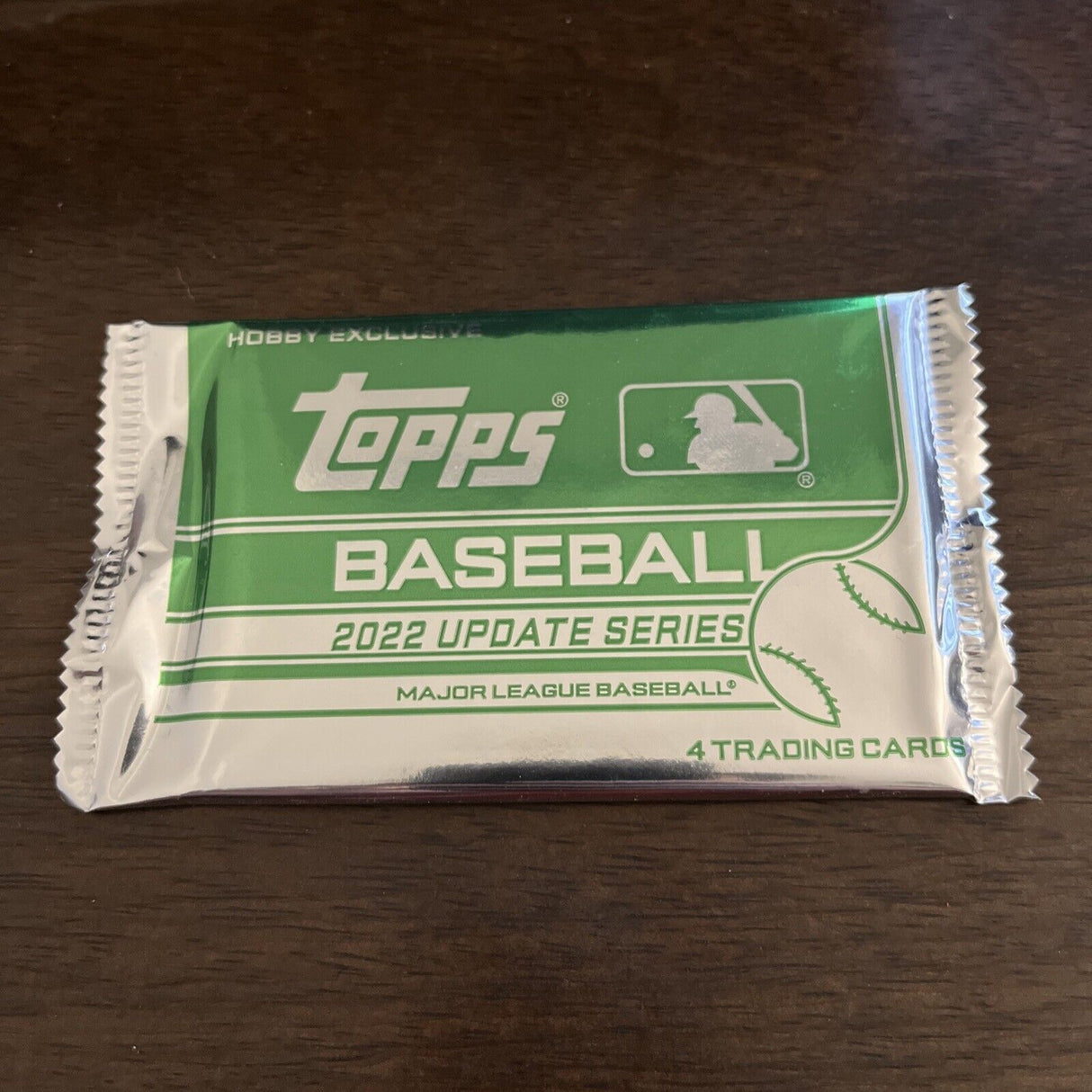 2022 Topps Baseball Update Series Sealed Silver Exclusive Hobby Pack 4 Cards
