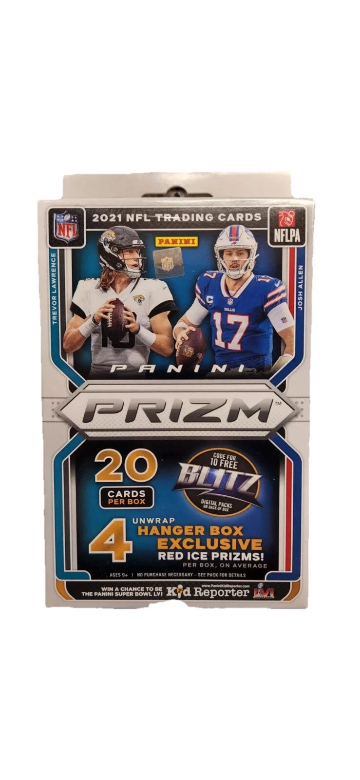 Panini 2021 Prizm Football Hanger Box - 20 Cards