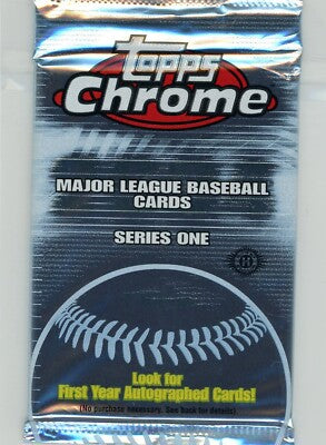 2004 Topps Chrome Series 1 Baseball Hobby Pack