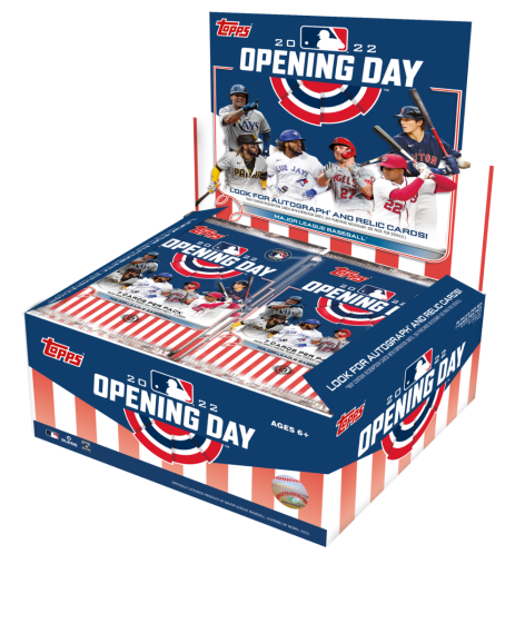 Topps Opening Day 2022 Baseball Hobby Box (36 Packs/7 Cards: 36 Inserts)