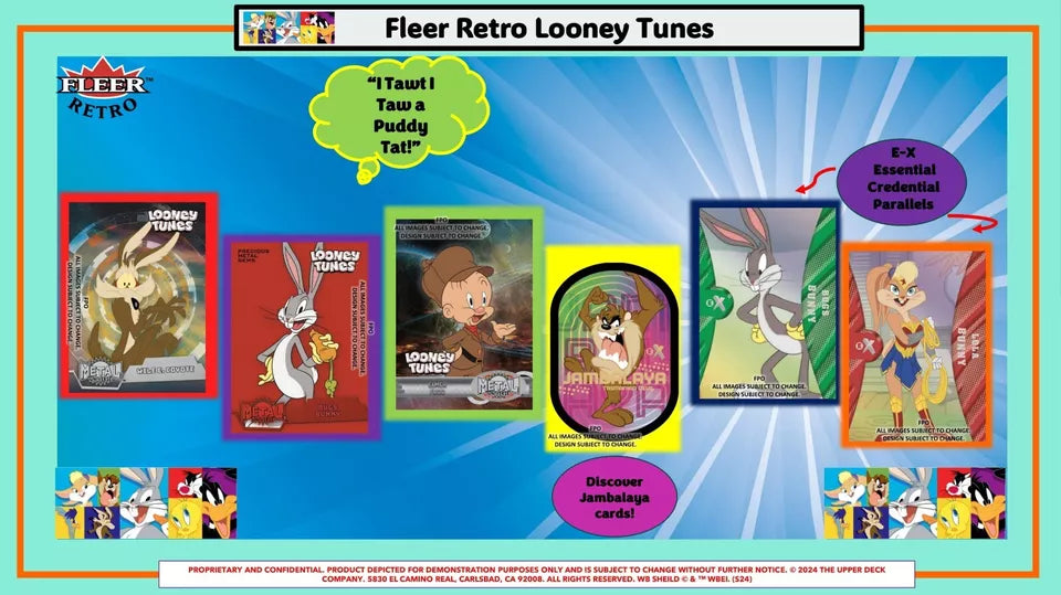 2024 Fleer Retro Looney Tunes Box