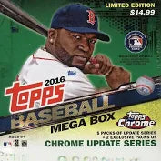 2016 Topps Chrome Update Baseball Mega Box