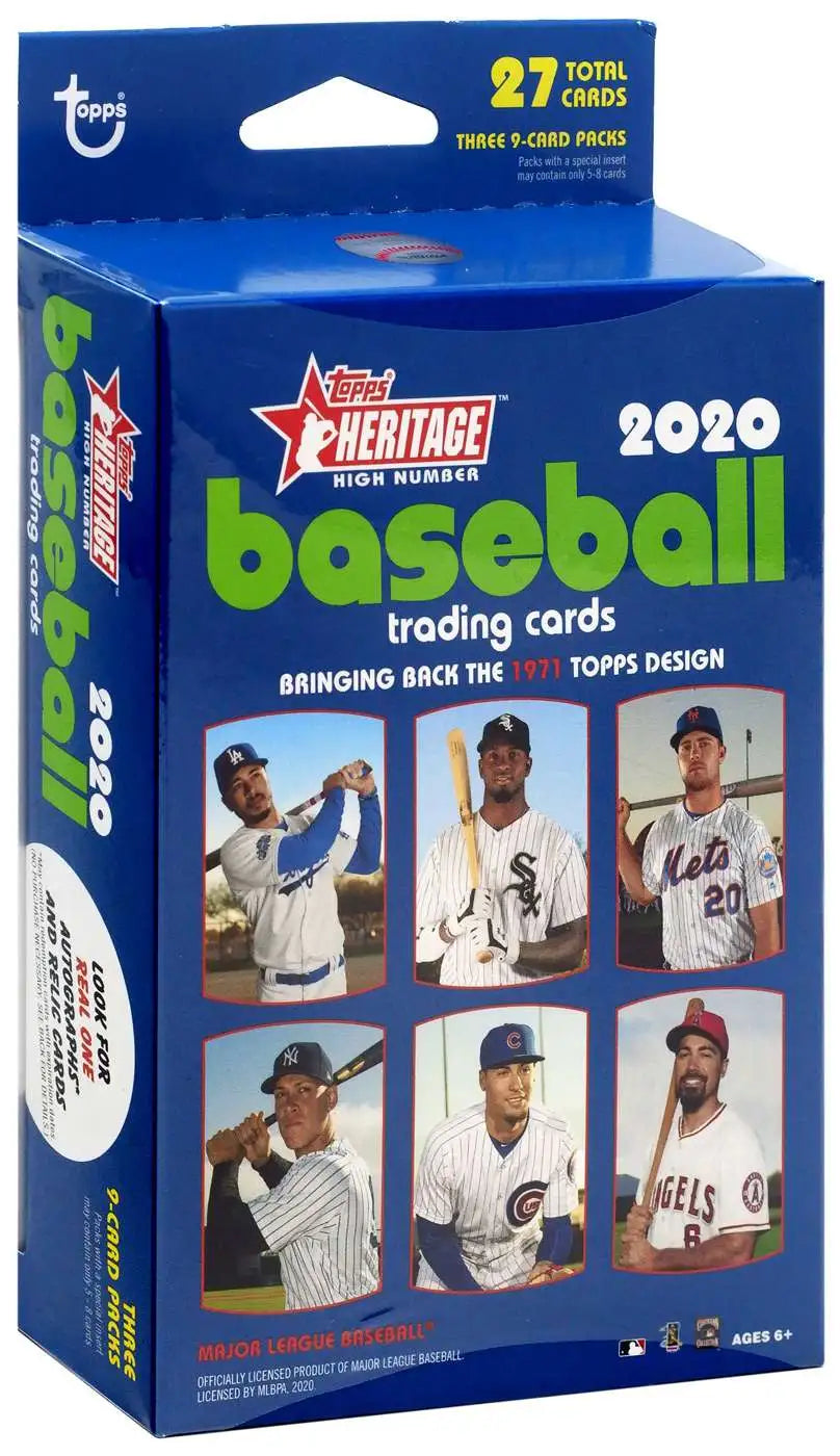 2020 Topps Heritage High Number Baseball Hanger Box