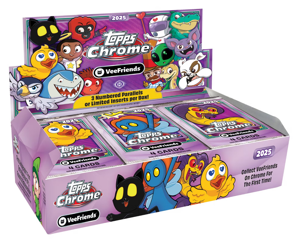 2025 Topps Chrome VeeFriends HOBBY Box