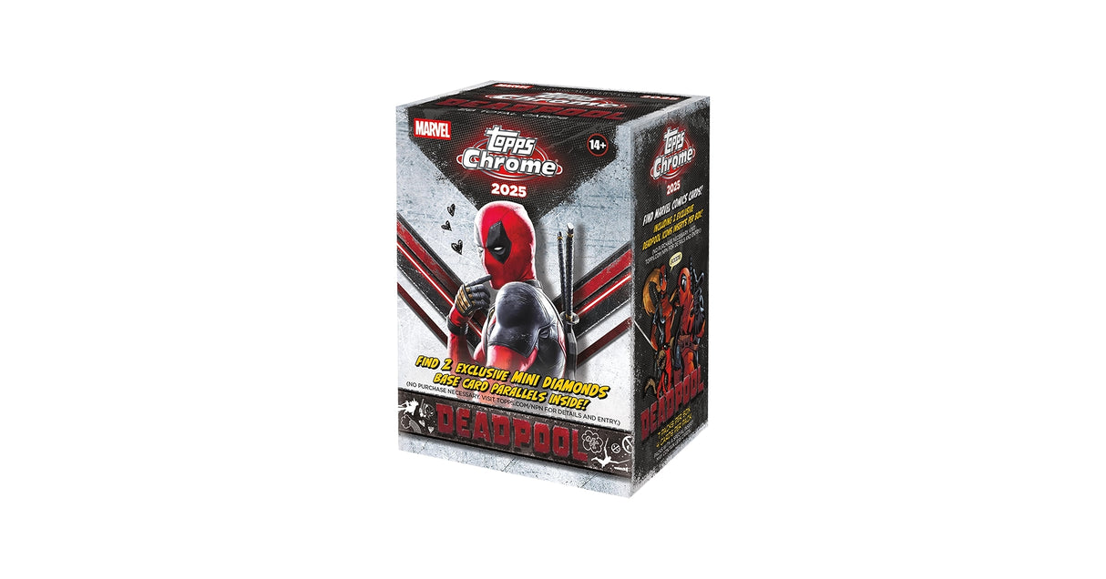2025 Topps Chrome Deadpool Blaster Box